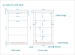 Rotary lockable acrylic display cabinets with LED lights