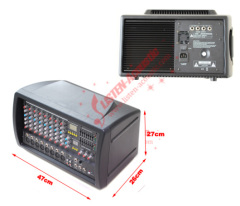 Professional Multifunctional 8 Channel Portable Power Mixer PM 8400U