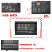 8Channel Power Mixer/Portable Mixer Power/Powered Mixer With