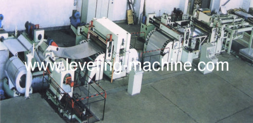 nonferrous metal shearing and leveling line
