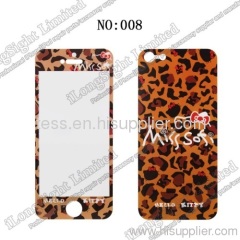 Color Shining & Crystal Pattern Skin Sticker For iPhone 5