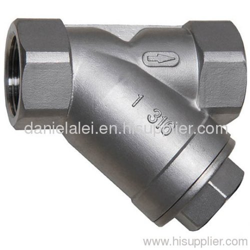 A, Y type strainer (cap)