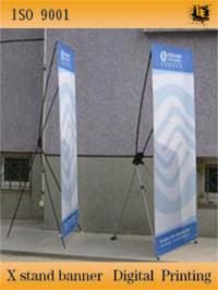 X stand printing banner