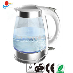 1.7L cordless electric glass kettle with CE ROHS GS Strix