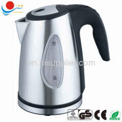 stainless steel rapidelectric kettle 1.7L with CE ROHS GS