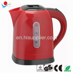 cordless electric plastic kettle 1.5L with GS CE ROHS