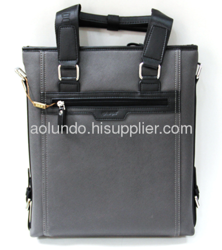 Guangzhou leather manufacturer men tote bag