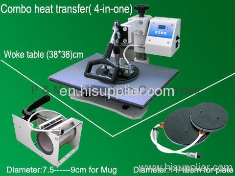 Combo heat transfer(4-in-one machine )