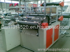 shopping bag making machine