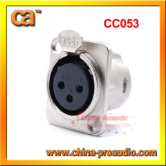 Female XLR 3P Socket CC053