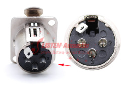 Female XLR 3P Socket CC053