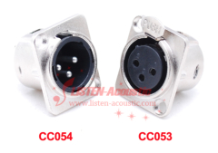 Female XLR 3P Socket CC053