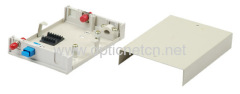 6 fibers Indoor Fiber Metal Termination Box without Pigtail Network Termination Box Small Terminal Box
