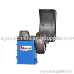 Wheel balancer for passenger car