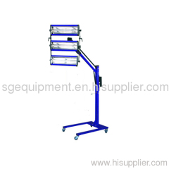 Infrared heater for car painting