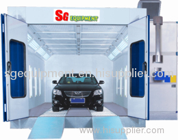 Spray booth for car painting