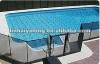 Swimming pool safety fence