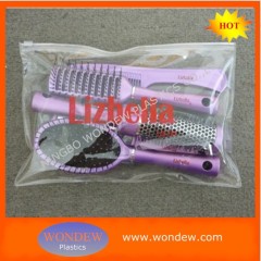 Plastic hair brush set , hair combs set , fashion combs