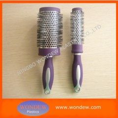 Plastic ceramic hair brush,barrel hairbrush,round brushes