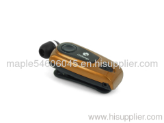 Multi-point retractable Bluetooth headset can easy pair with two mobile phones