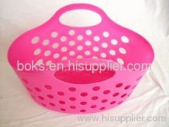 plastic handle shower baskets