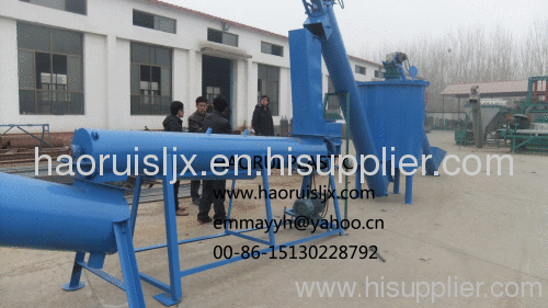 waste plastic recycling machine lifter machine