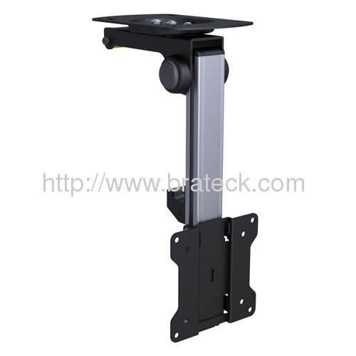 Folding wall mount TV bracket