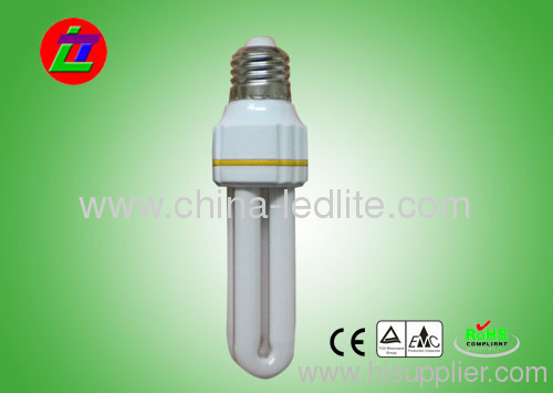 energy saving lamp 2U 7W CFL