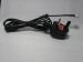 UK molded dummy earth power cord