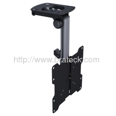 Adjustable folding TV wall mount bracket