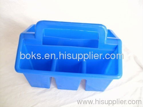 plastic shower caddy(4 cell) baskets