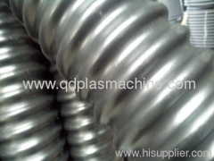 PE carbon spiral pipe production line