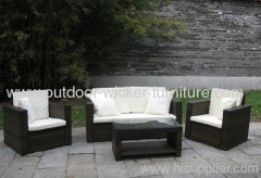 Patio rattan assemble sofa sets