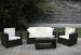 Patio rattan assemble sofa sets