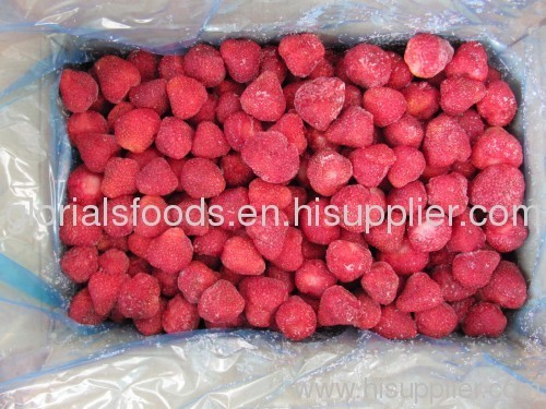 frozen fruits / frozen strawbrry