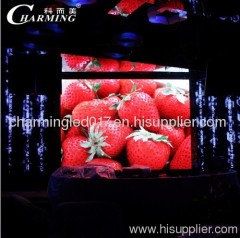 High resolution P6 Ultra-slim Led display Cabinet