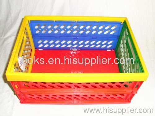 plastic baket folding basket picnic plastic basket