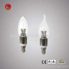 4W 360 degree LED Candle Light with brand LED chip