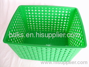 popular custom plastic basket hot sale plastic storage basket