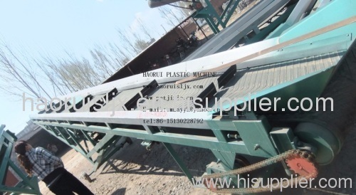 PET recycling conveyor belt