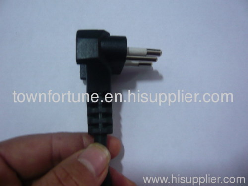 10A Italian angled power cord