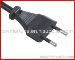 IMQ 10A 2 pin plug with cord