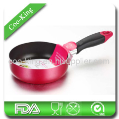 Aluminum non-stick deep frying pan