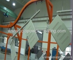 automatic powder coating line of cabinet