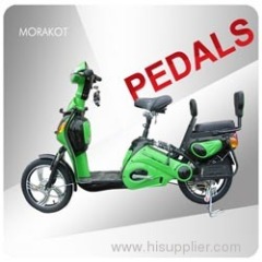 Canada 350W 48V 32km/h electric scooter with double seat---LS5-3