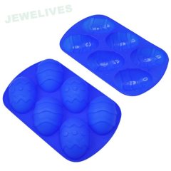 Fashion Silicone baking molds in Easter eggs shape