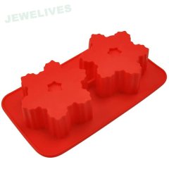 Fashion Snowflakes Silicone baking pans