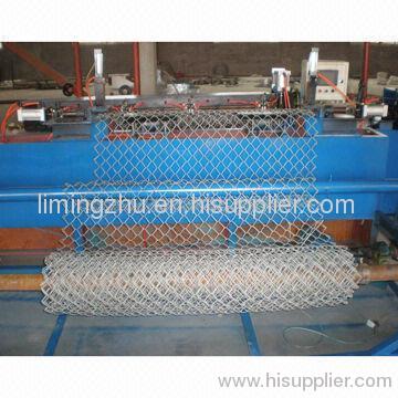 Chain-link Wire Mesh/Fence Machine with High Production Efficiency, CE-certified