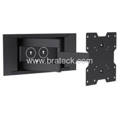 Steel VESA full motion TV bracket