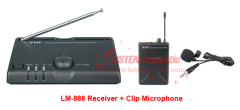 VHF Single Channel Wireless Microphone LM - 888